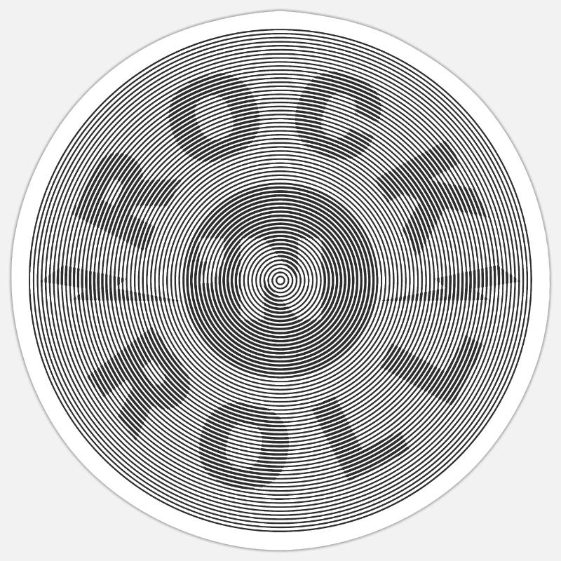 Sticker size S (10 x 10 cm) - 