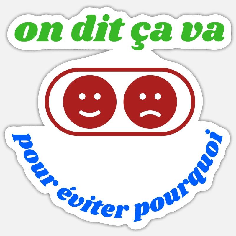 Sticker taille S (10 x 10 cm) - 