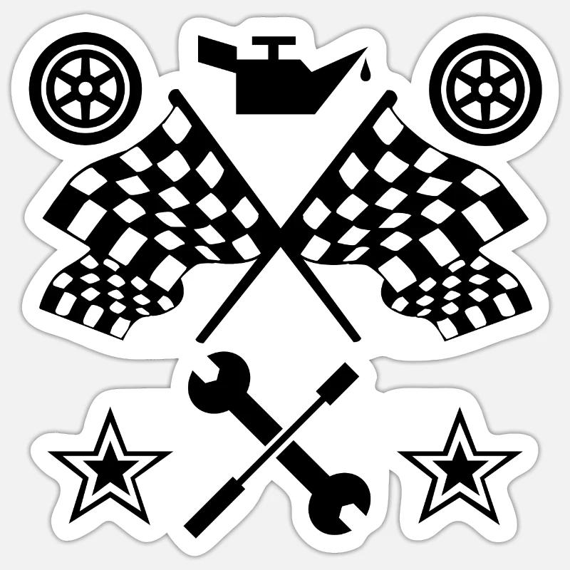 Sticker size S (10 x 10 cm) - 