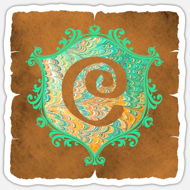 E 36 quater - Sticker taille S (10 x 10 cm) - blanc mat