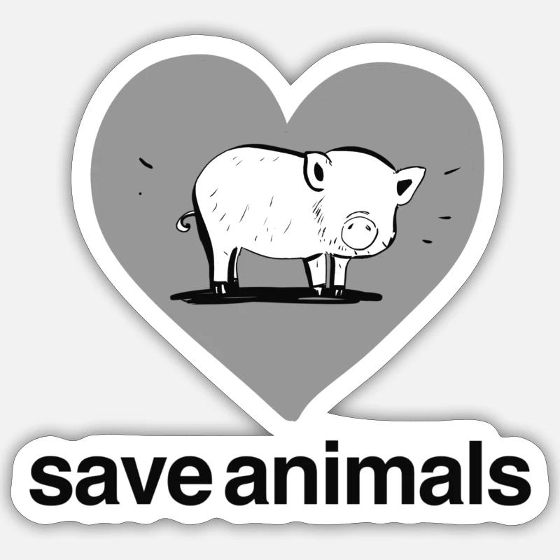 Sticker size S (10 x 10 cm) - 