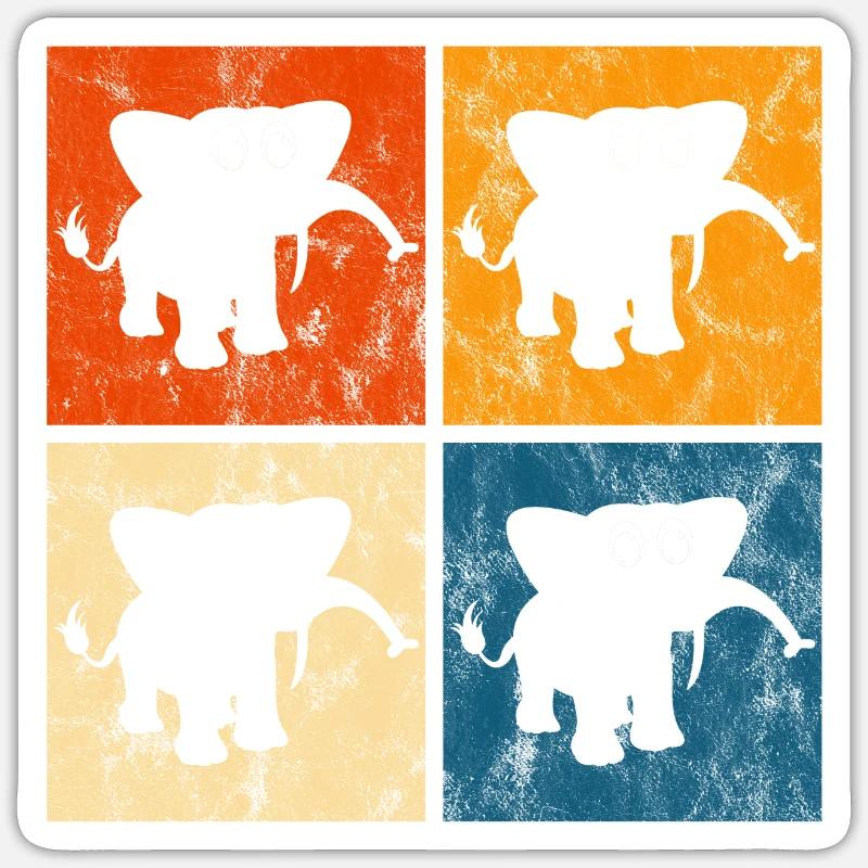 Sticker taille S (10 x 10 cm) - 