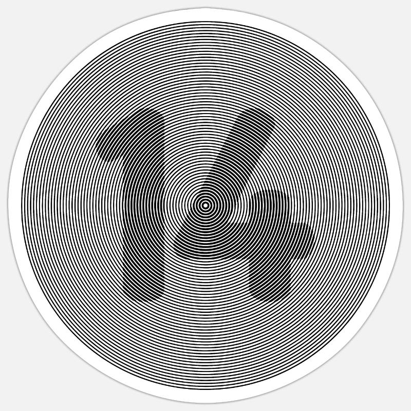 Sticker taille S (10 x 10 cm) - 