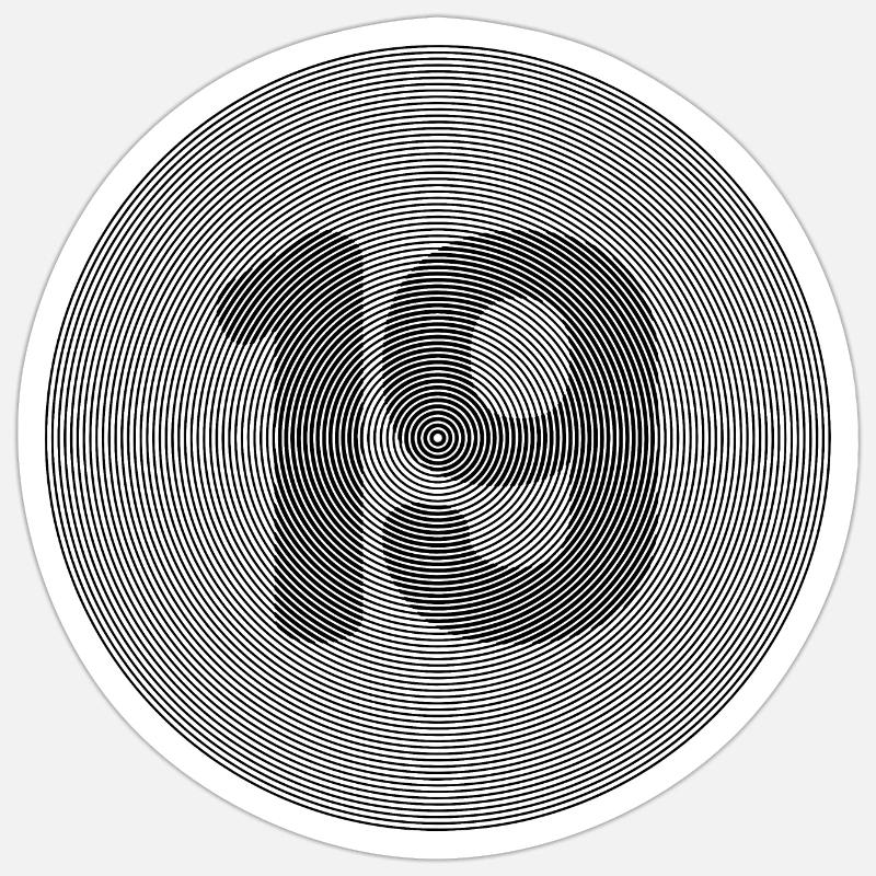 Sticker taille S (10 x 10 cm) - 