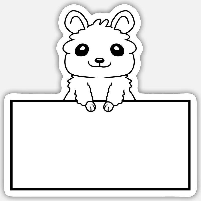 Sticker size S (10 x 10 cm) - 