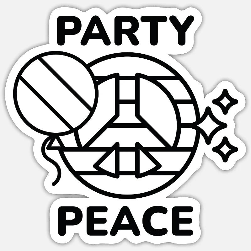 Sticker taille S (10 x 10 cm) - 