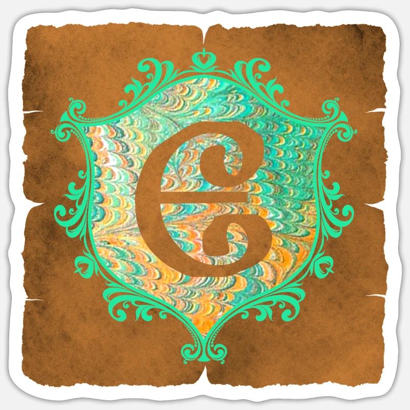 E 36 e Sticker size S (10 x 10 cm)