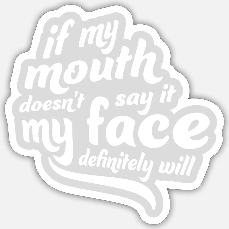 Sticker Größe S (10 x 10 cm) - 