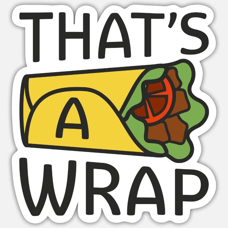 C’est une enveloppe - Sticker taille S (10 x 10 cm) - blanc mat