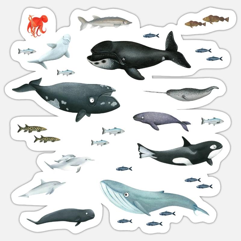 Sticker Größe S (10 x 10 cm) - 