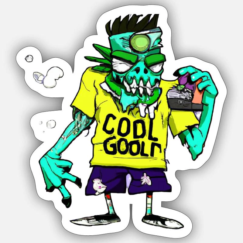 Sticker Größe S (10 x 10 cm) - 