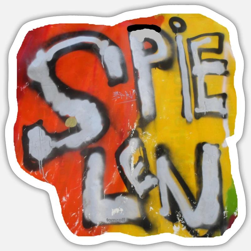 Sticker Größe S (10 x 10 cm) - 