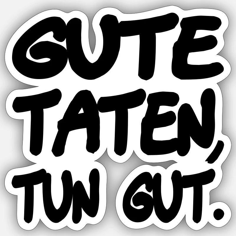 hilfsbereit Sticker Größe S (10 x 10 cm)