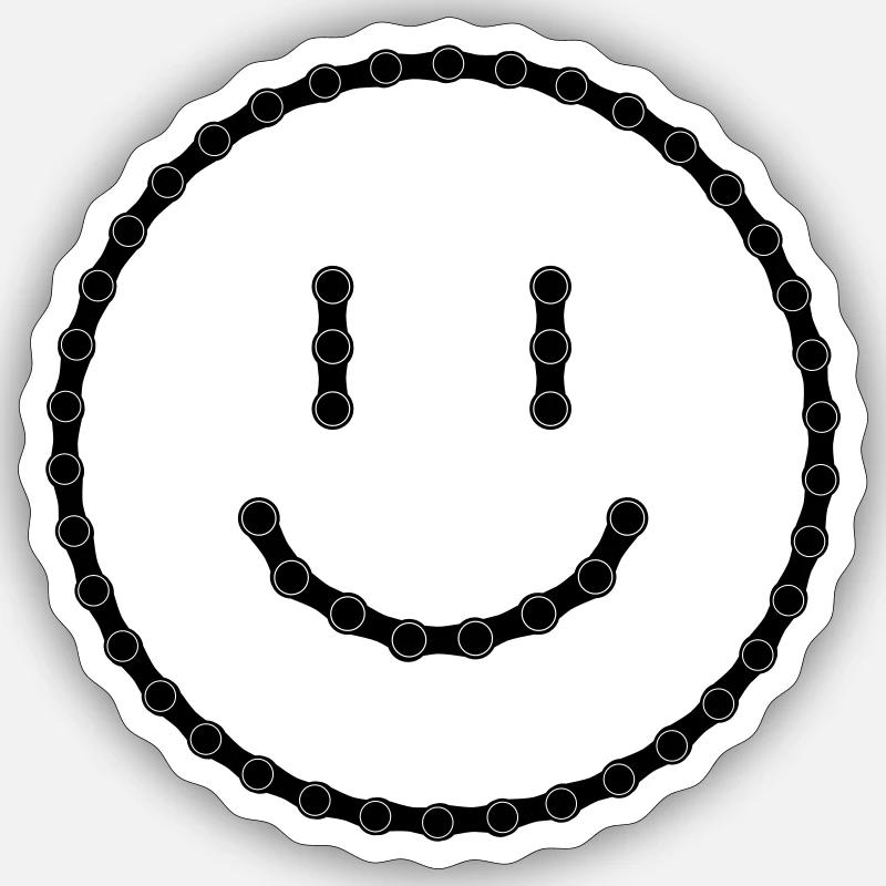 Would have had bicycle chain 20 Sticker size S (10 x 10 cm)