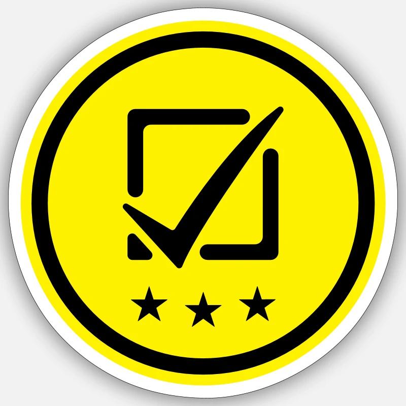 Sticker Größe S (10 x 10 cm) - 