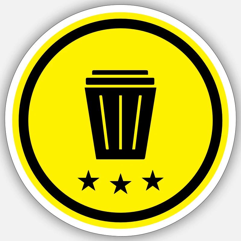 Sticker size S (10 x 10 cm) - 