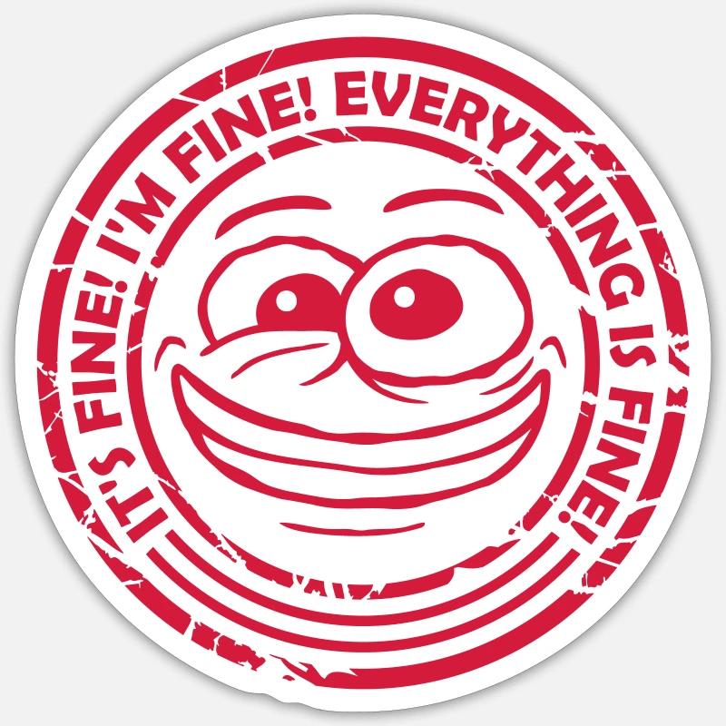 Sticker taille S (10 x 10 cm) - 