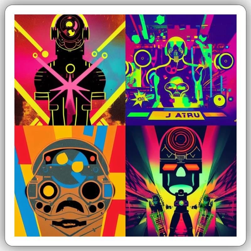 Sticker size S (10 x 10 cm) - 