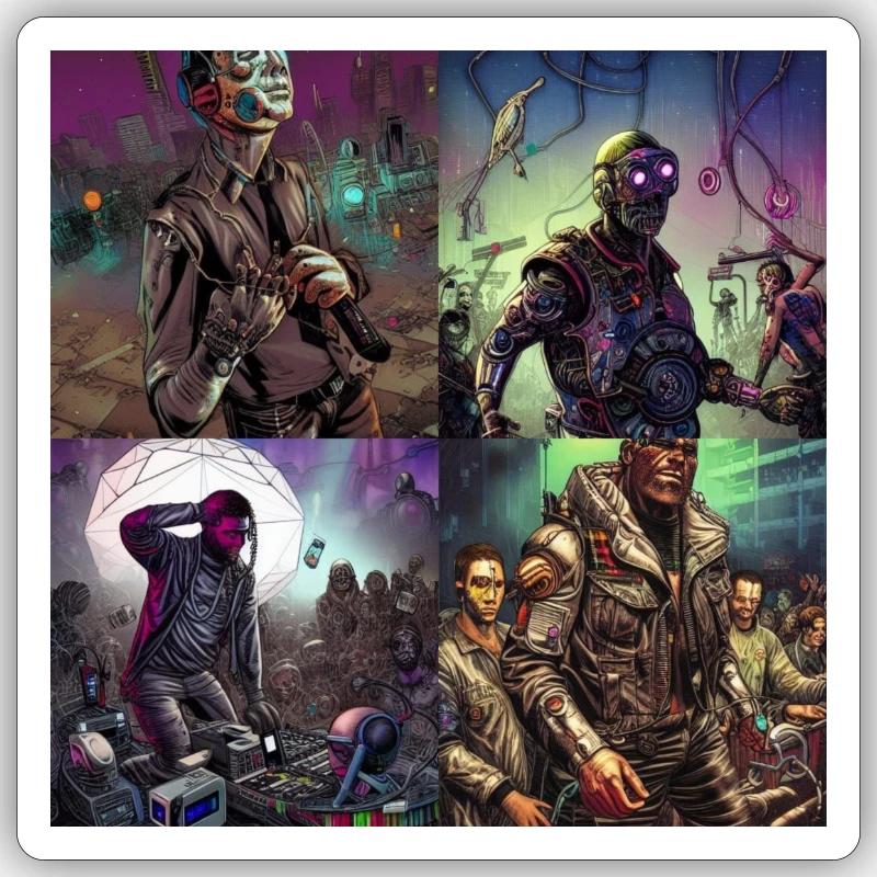 Sticker size S (10 x 10 cm) - 