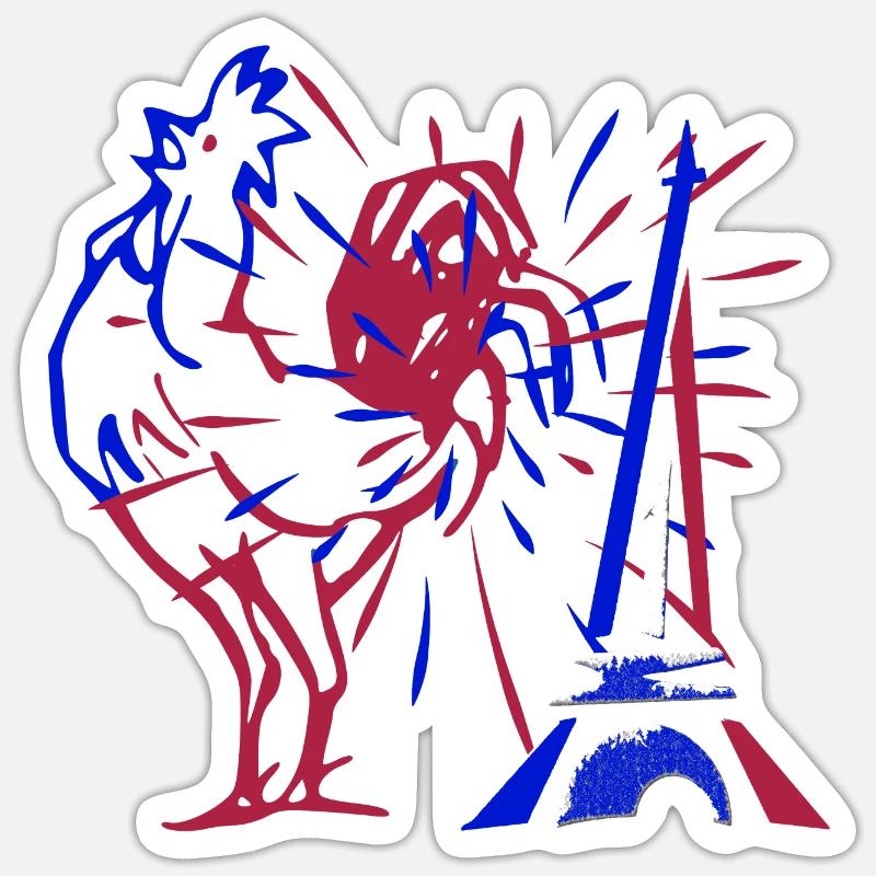 Sticker taille S (10 x 10 cm) - 