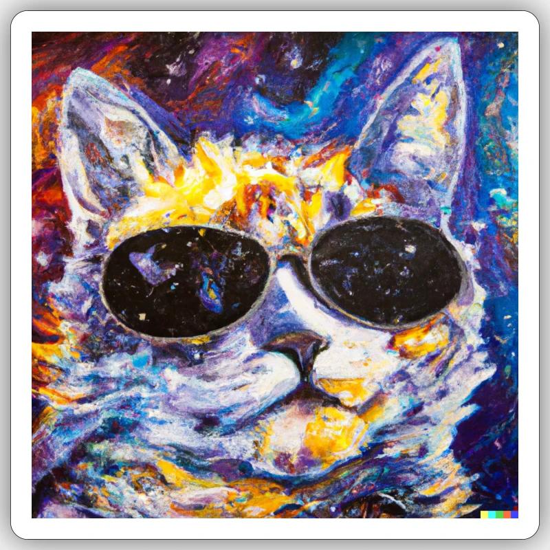 Sticker taille S (10 x 10 cm) - 