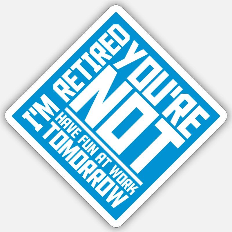 have fun at work Sticker size S (10 x 10 cm)