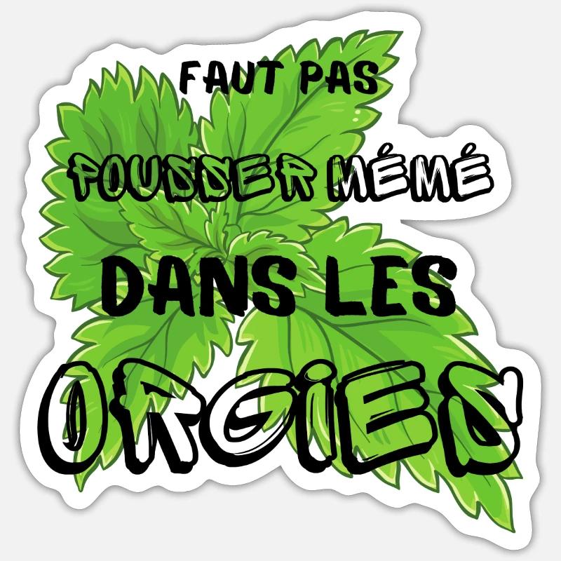 Sticker taille S (10 x 10 cm) - 