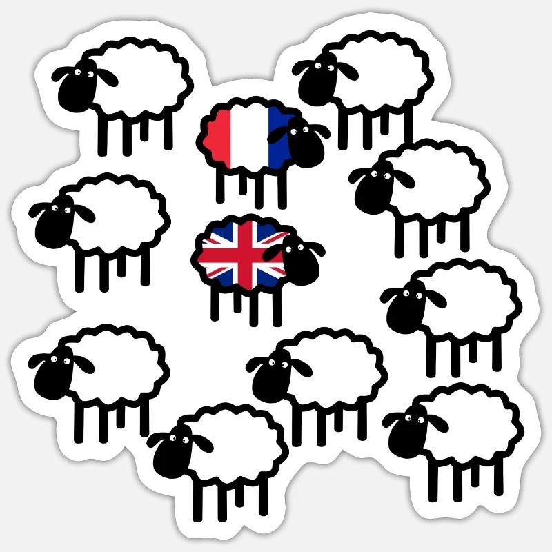 Sticker taille S (10 x 10 cm) - 