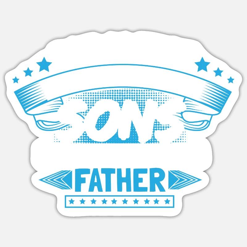 Son Birthday Gift Idea Sticker size S (10 x 10 cm)