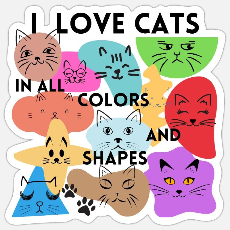 Sticker størrelse S (10 x 10 cm) - 