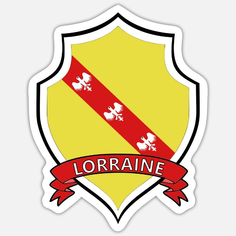Lothringen Sticker Größe S (10 x 10 cm)