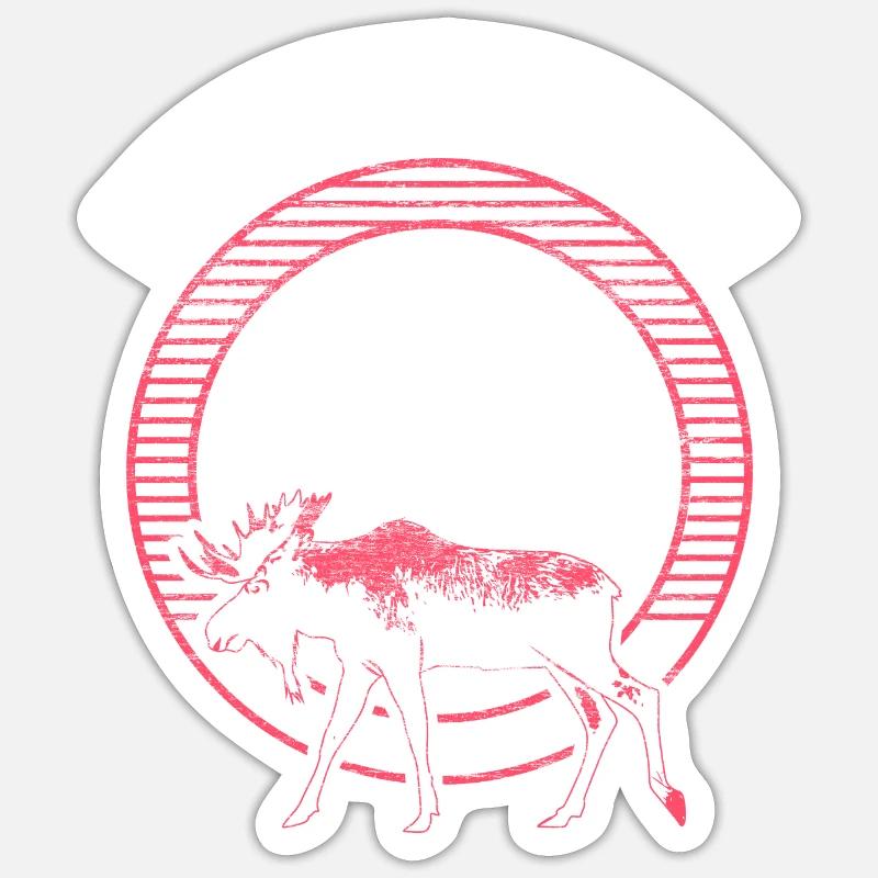 Canada Maple Origin Gift Sticker size S (10 x 10 cm)