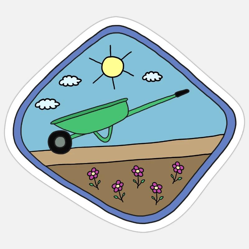 Sticker taille S (10 x 10 cm) - 