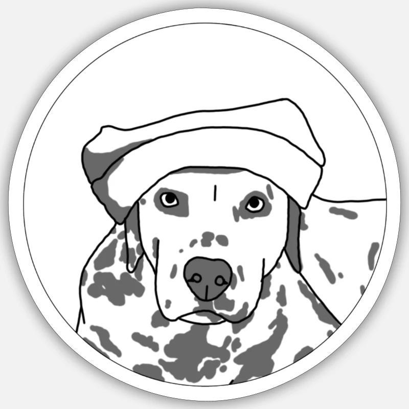 Keeper - Sticker Größe S (10 x 10 cm) - Mattweiß