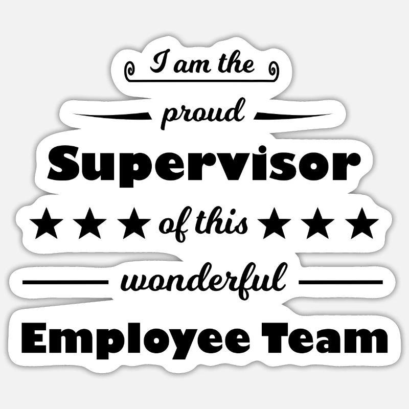 Manager Sticker size S (10 x 10 cm)