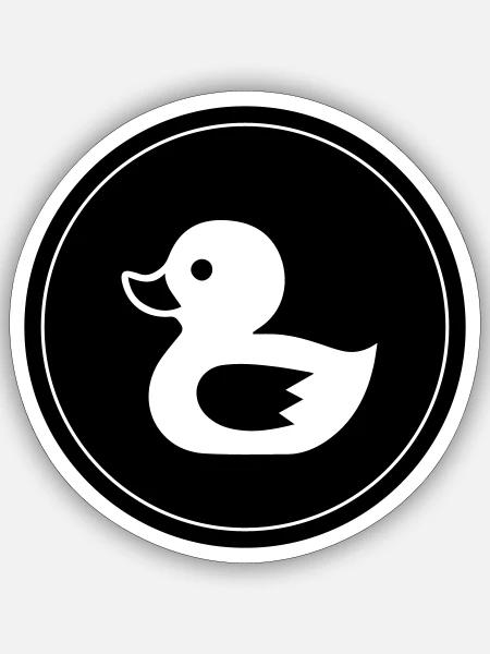  - Sticker size S (10 x 10 cm) - white matte