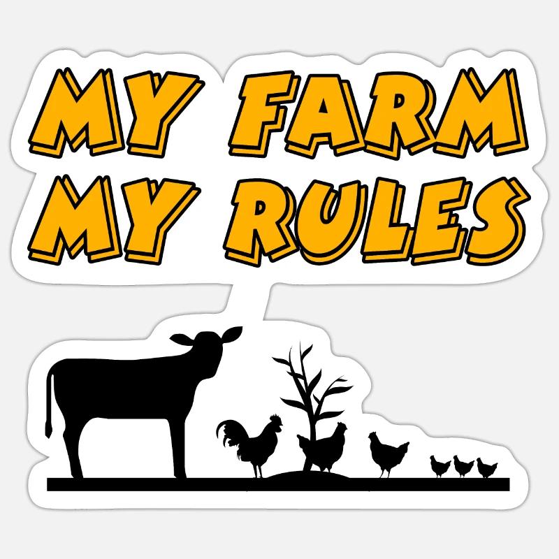 Sticker Größe S (10 x 10 cm) - 