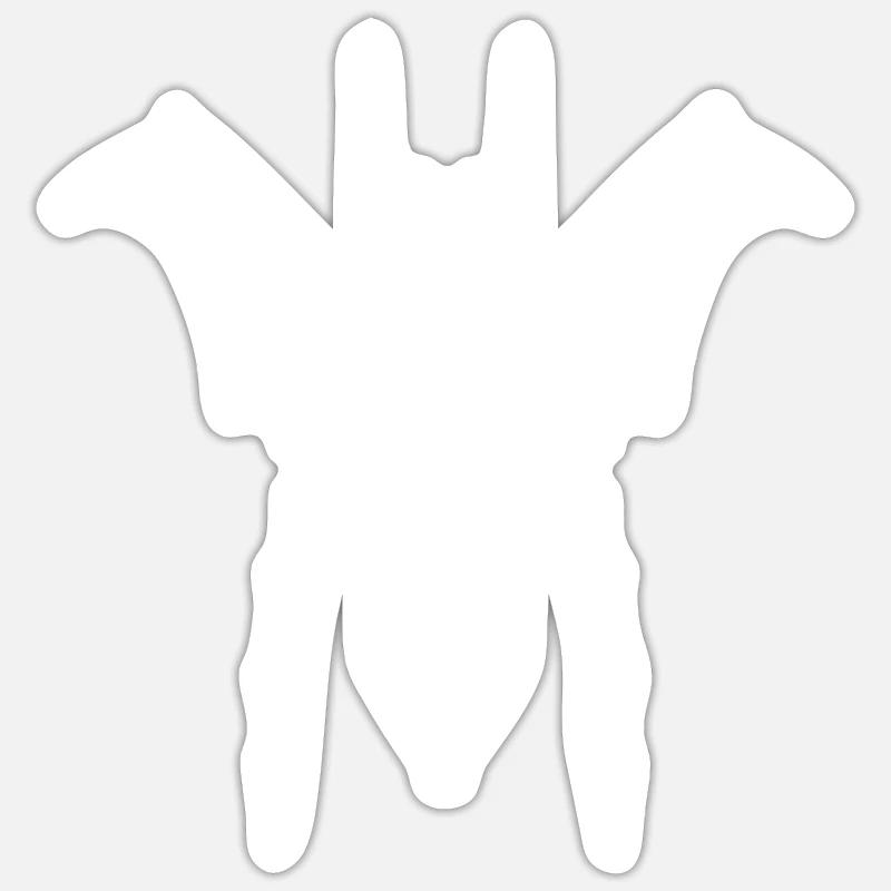 Fliegende Spinne Sticker Größe S (10 x 10 cm)