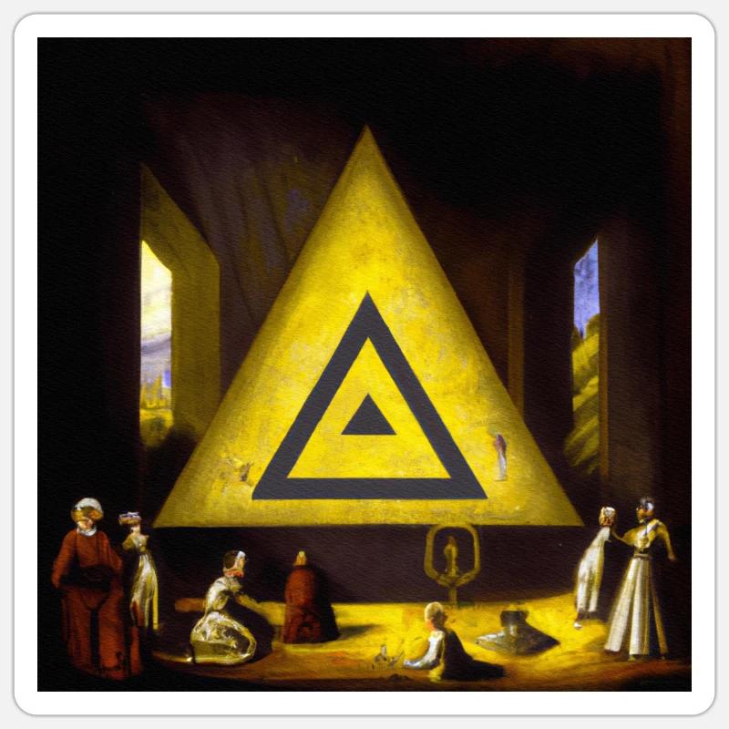 Secret Symbolism Sticker size S (10 x 10 cm)