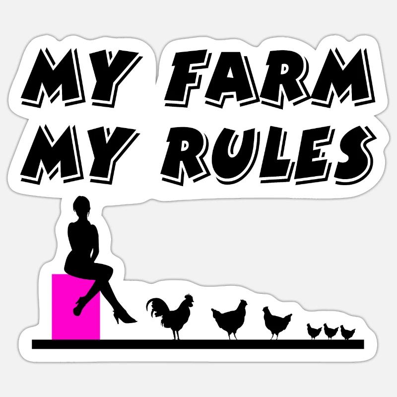 Sticker taille S (10 x 10 cm) - 