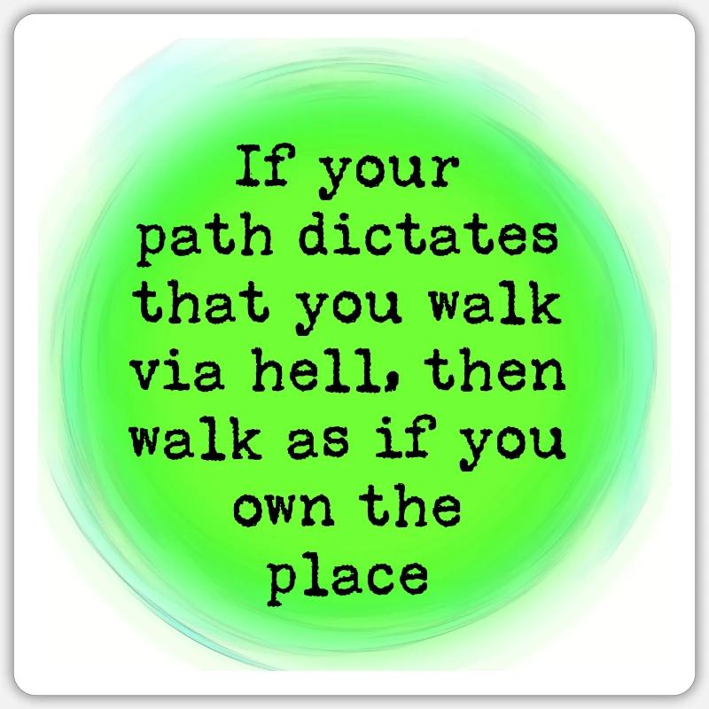 Sticker size S (10 x 10 cm) - 