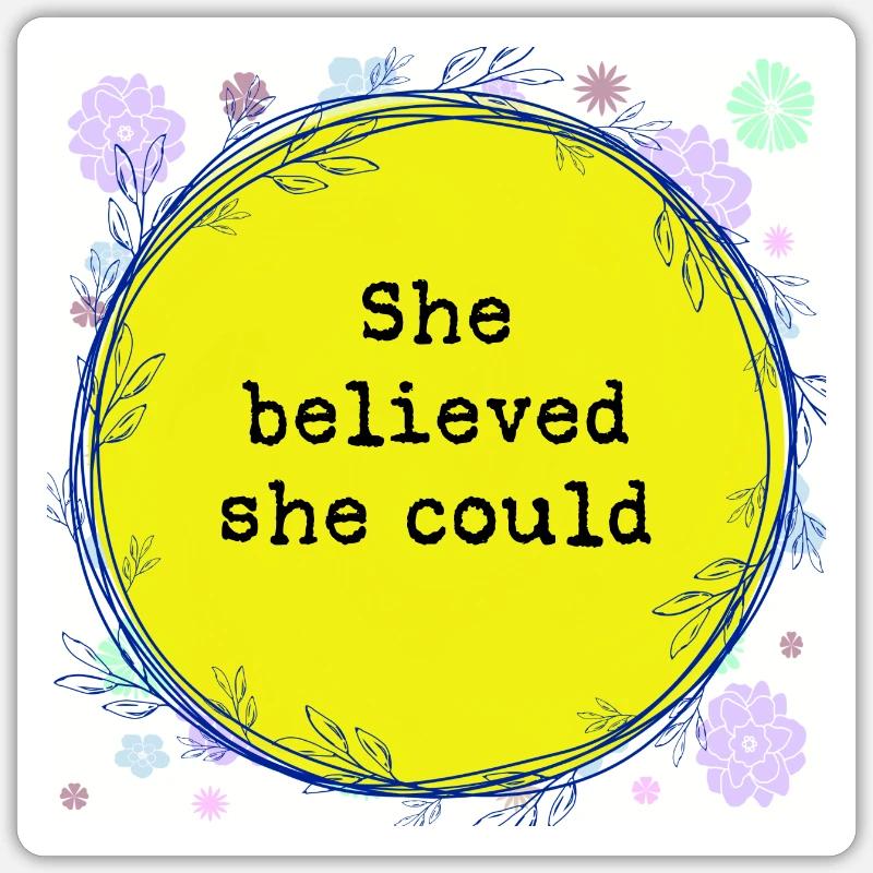 Sticker size S (10 x 10 cm) - 