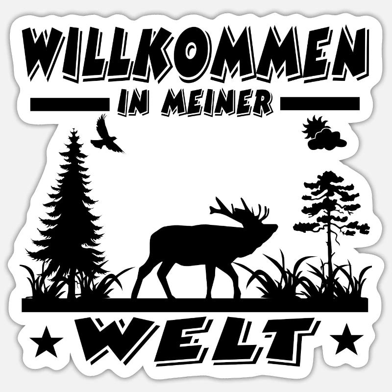 Sticker Größe S (10 x 10 cm) - 