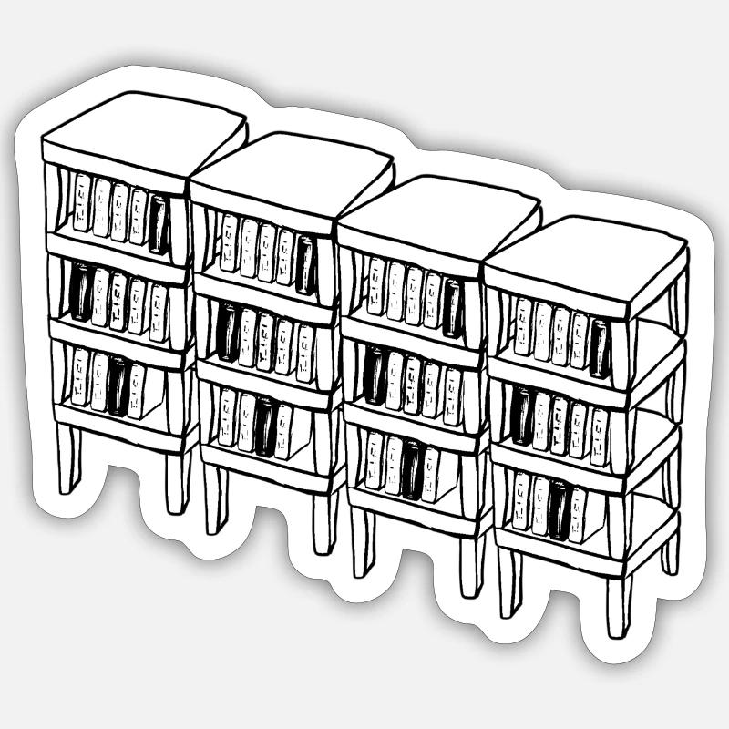 Sticker Größe S (10 x 10 cm) - 