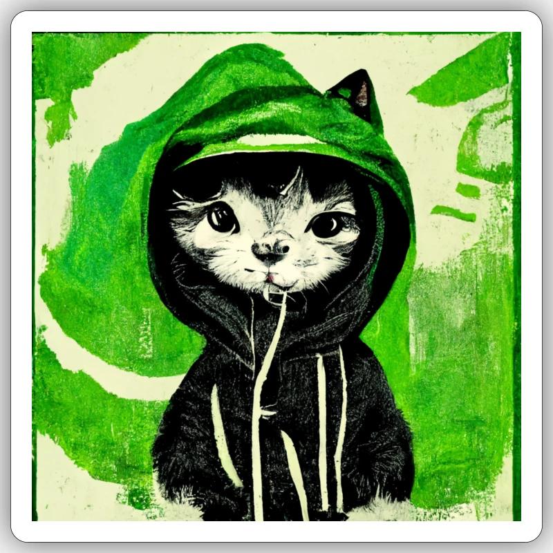 Sticker size S (10 x 10 cm) - 