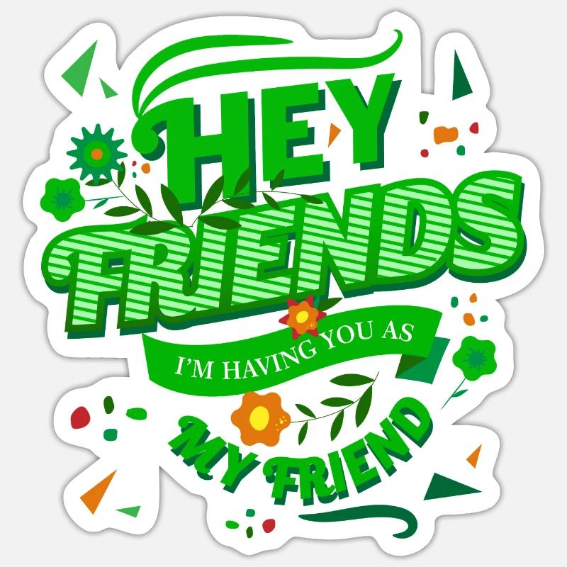 Sticker størrelse S (10 x 10 cm) - 