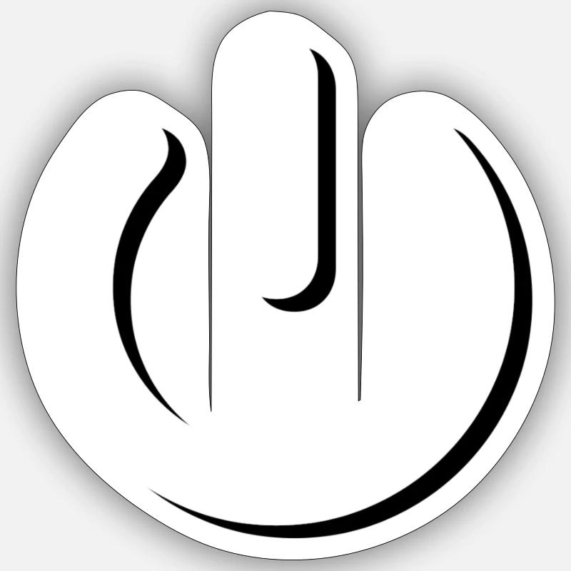 Sticker Größe S (10 x 10 cm) - 