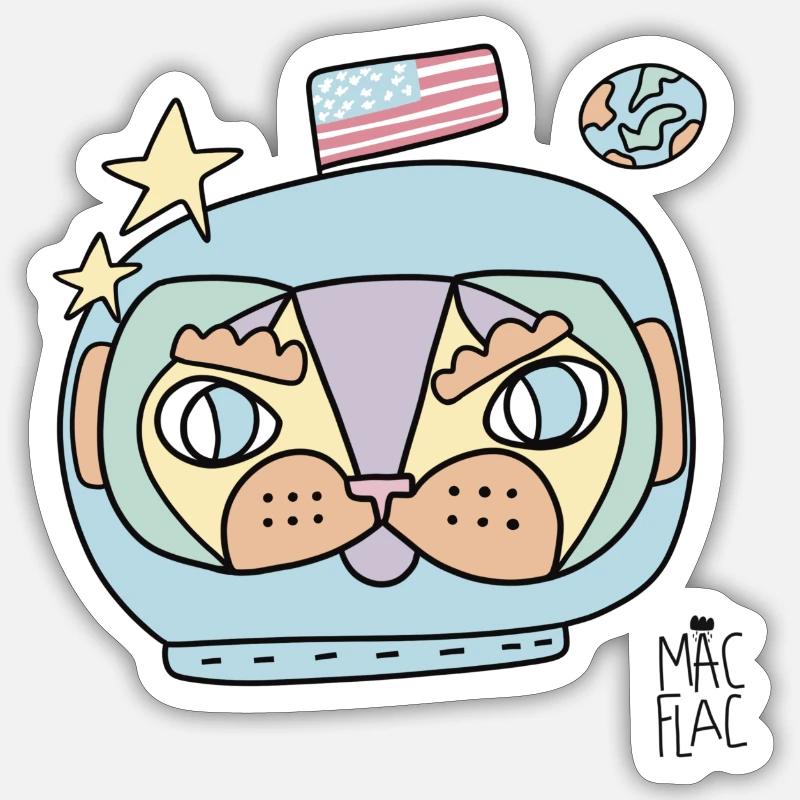 Sticker Größe S (10 x 10 cm) - 