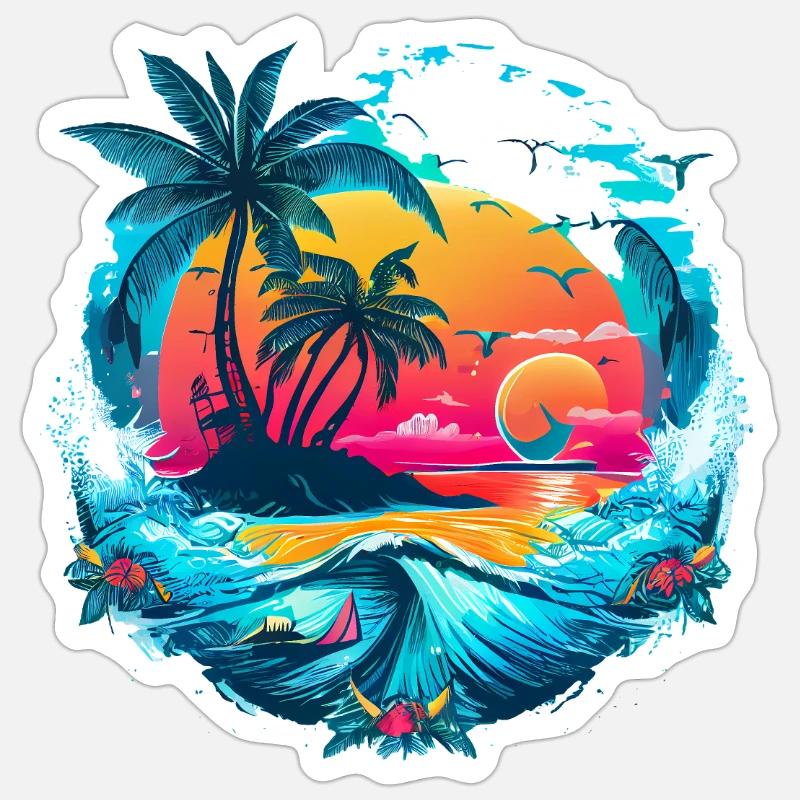 Sticker taille S (10 x 10 cm) - 
