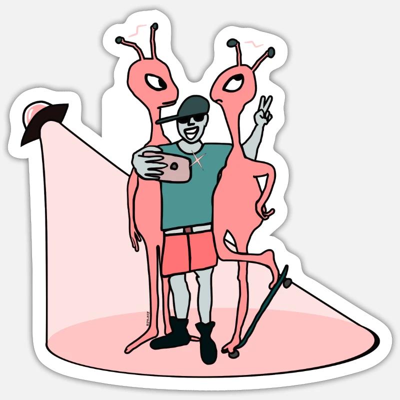 Sticker Größe S (10 x 10 cm) - 